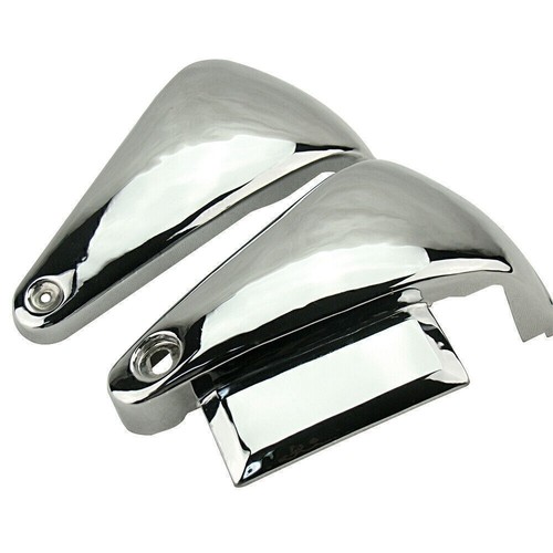 Chrome battery fairing covers - battery,